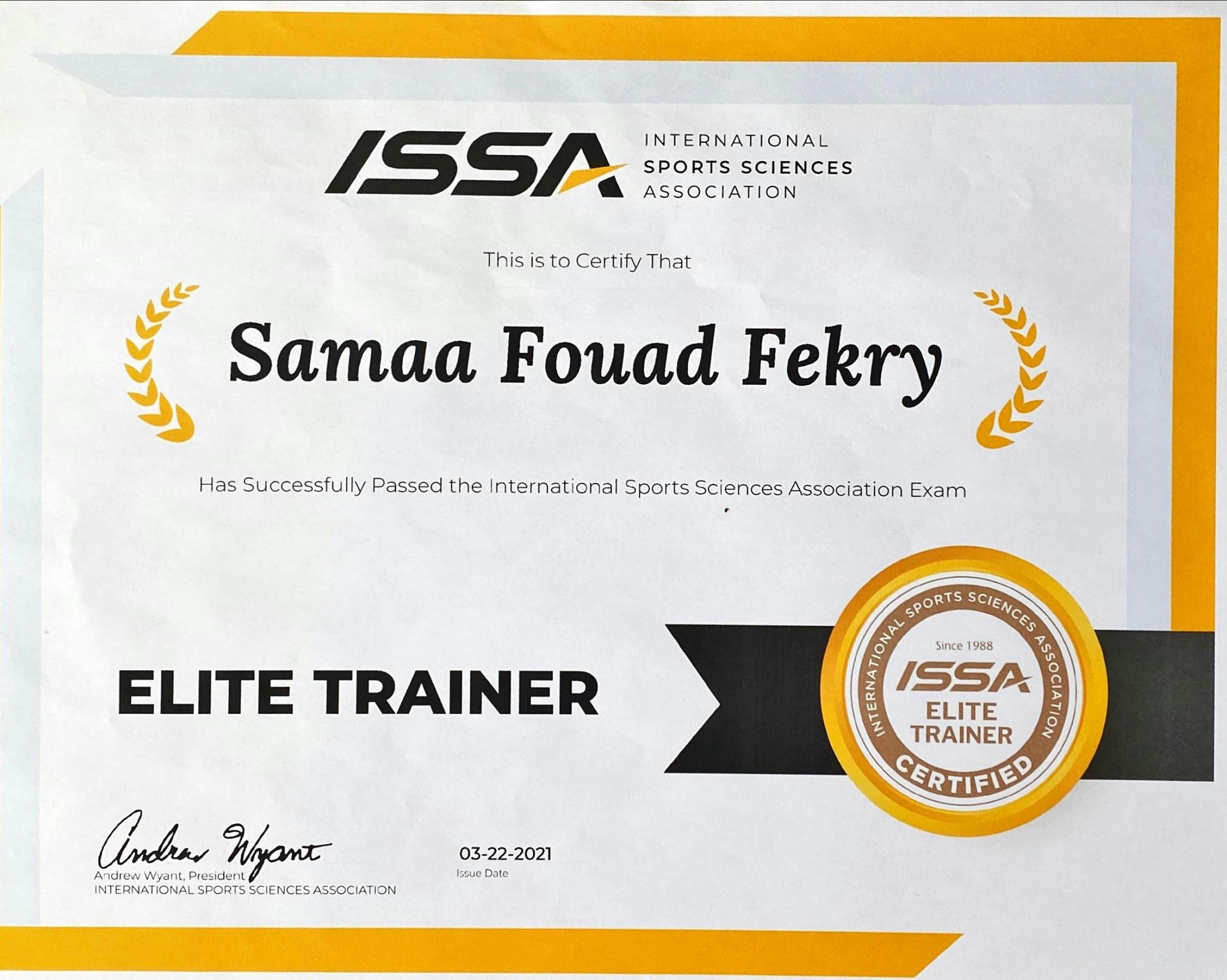 coach sama certifications
